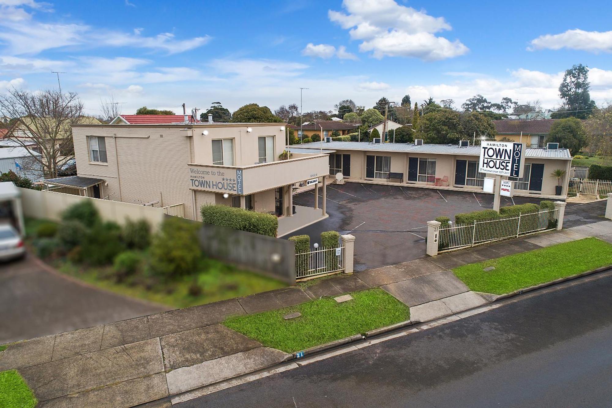 Hamilton Townhouse Motel Eksteriør bilde